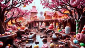 Coloriage charlie chocolaterie : un univers gourmand à colorier en famille