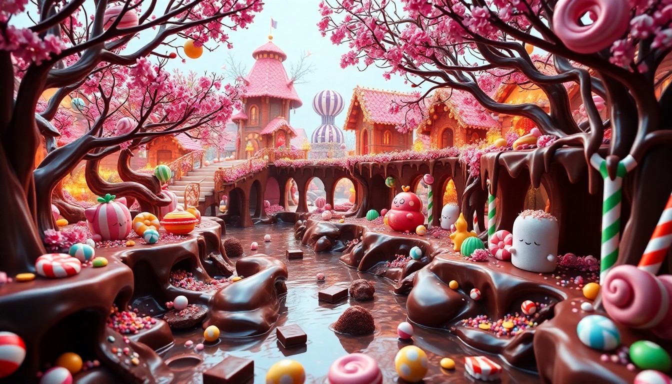 Coloriage charlie chocolaterie : un univers gourmand à colorier en famille