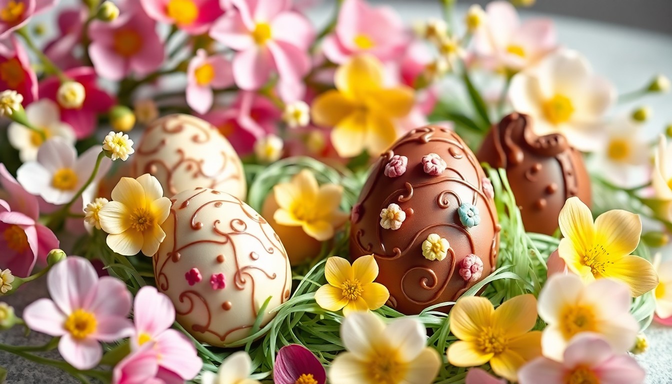 Coloriage pâques chocolat : transformez vos œufs en décorations gourmandes (idées créatives)