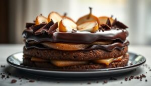 Découvrez la meilleure recette de charlotte poire chocolat : un dessert élégant en moins de 30 minutes !