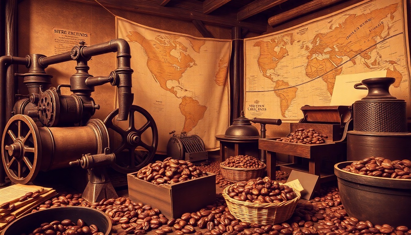 Révolutions techniques et industrialisation  comment le chocolat est devenu un produit de masse