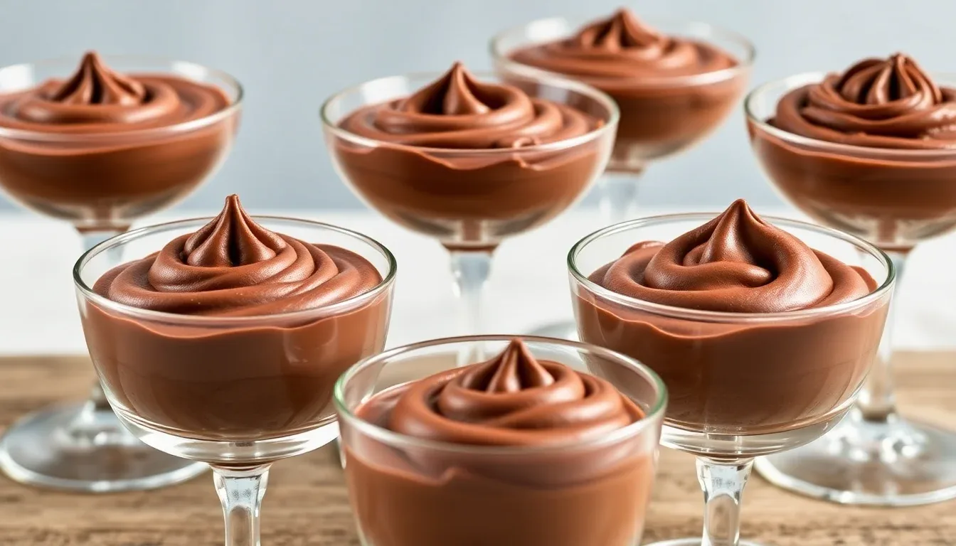 Comparatif des 5 meilleures recettes de mousse au chocolat